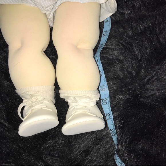 Cabbage Patch Soft Sculpt Xavier Roberts Vintage Signed The Little People Brown - Picture 16 of 16